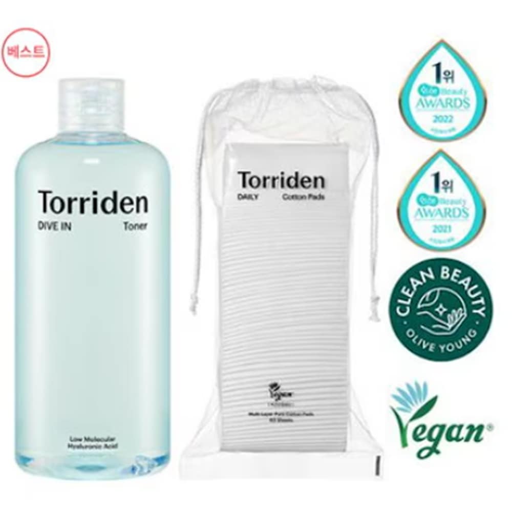 トリーデンダイブイン低分子ヒアルロン酸トナー500ml企画（+化粧綿60枚プレゼント） 4,845円