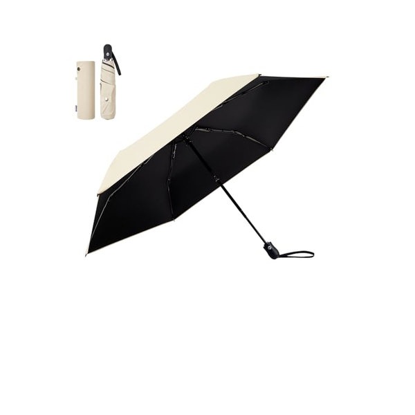 konciwa【 5秒でたためる傘】形状記憶 日傘 UVカット率 100% 晴雨兼用 自動開閉 完全遮光 遮熱 折りたたみ