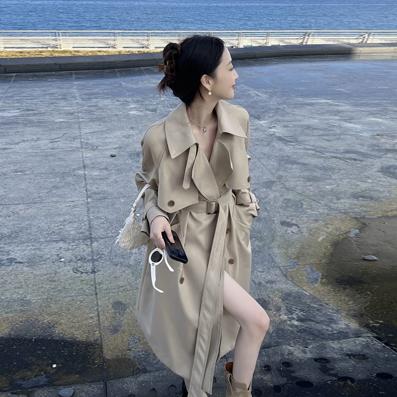 コート 大人っぽチェスターコ トレンチコート 流行りコート 大きいサイズ レディース 英伦風 ロングコート セミロング アウター Jジャケット 新作 春トレンチコート