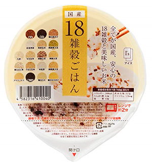 アイズ 国産18雑穀ごはん 160g×18食