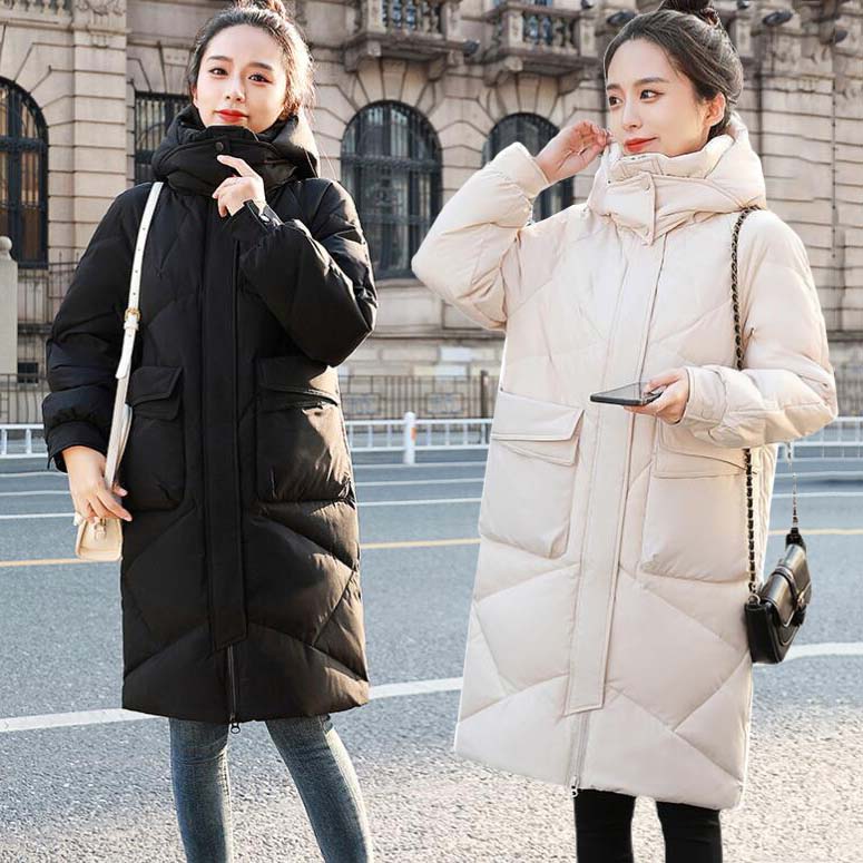 中綿コート フード付き 冬服 通勤 暖かい 可愛い 韓国風 ダウンコート レディース 母 ママ 通勤 通学 体型カバー 着痩せ ダウンコート ロングコート カジュアルコート 厚手 ダウンジャケット ア