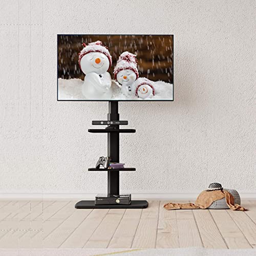 FITUEYES テレビ台 壁寄せテレビスタンド 32-70インチテレビに対応 高さ角度調節可能 耐