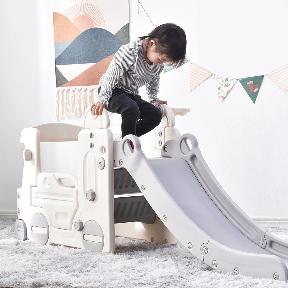 【国内発送/保証付き】 バスすべり台 大型遊具 スウィング キッズ キッズパーク 誕生日プレゼント