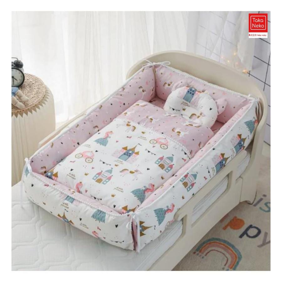 ベビーベッド 新生児 ベッドインベッド 新生児用添い寝ベッド ベッドガード 赤ちゃん 寝具 取り外し 折りたたみ 簡易ベッド 通気性 洗える可能 036ヶ月 ベビー