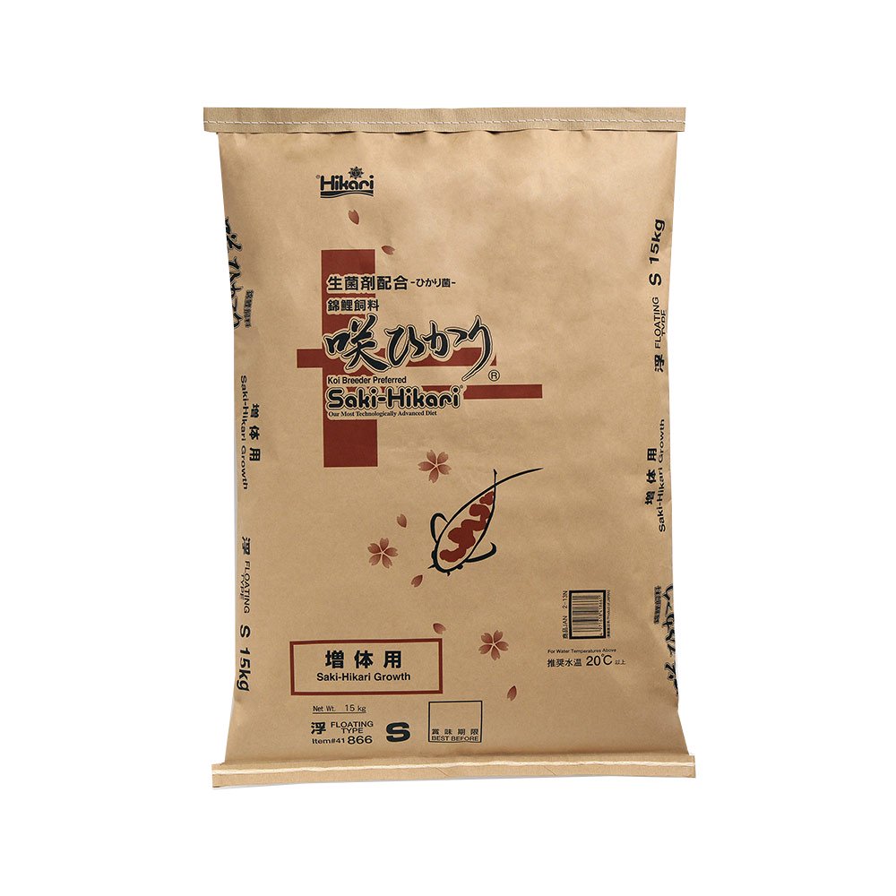鯉の餌　咲ひかり　増体用　浮上　Ｓ　１５ｋｇ　錦鯉　餌　飼料　ＣＲＣ10―41―70―10―00