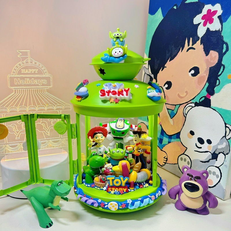 トイストーリーシリーズバズライト Diy ナイトライト 三つ目オーナメント 友人への誕生日プレゼント セラミック