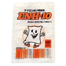 ナイロンポリ規格袋　ENH-10　200×300mm　1000枚【メーカー直送・代引き不可】
