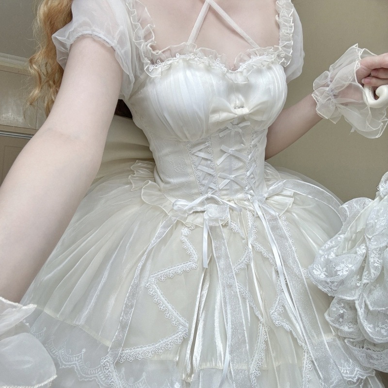 ロリータドレス ロリータプリンセスドレス かわいい 甘い