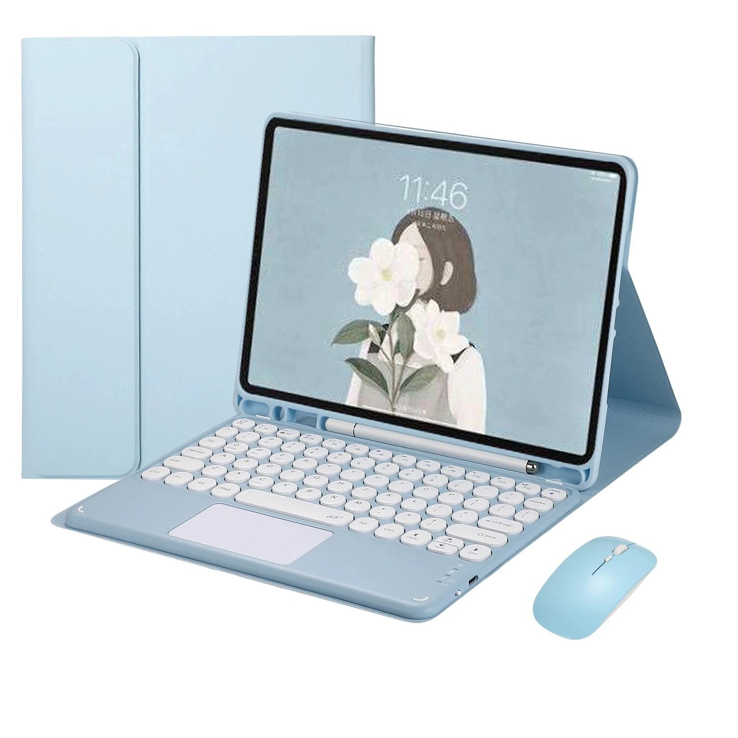 店長おすすめipadair4 Bluetoot キーボード 10.2 インチ 第 8 世代 App