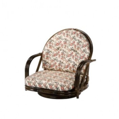 今枝商店 Romantic Rattan 籐回転座椅子 ロータイプ S251B