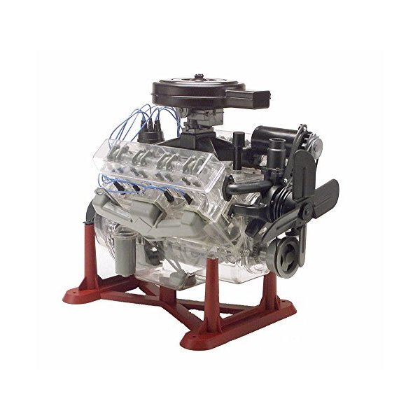 Revell Monogram RVM8883 Visible V-8， Multi Colour 並行輸入品