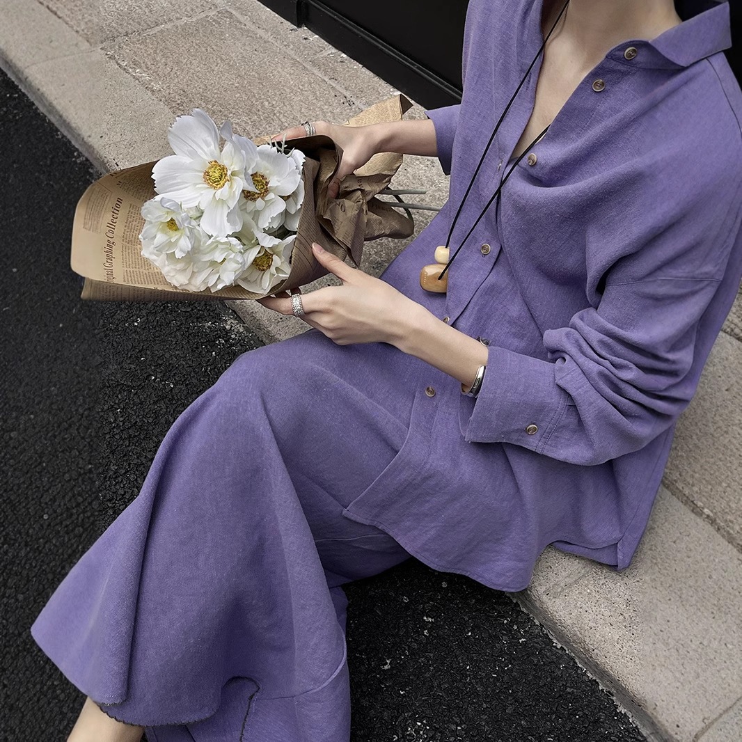 早春に新しい2025年ファーストハンドラミー20日間のシルク刺繍シャツ魚たフィッシュテイルスーツスーツ女性