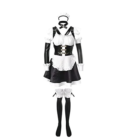 FateGrandOrder玉藻の前尻尾付き女仆装風コスプレ衣装ハロウィン イベントパーティー学園