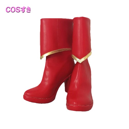【短納期】FateGrand Order FGO　モードレッド 赤Saber コスプレブーツ 靴 コスプレシューズ cosplay イベント ハロウイン パーティー 仮装