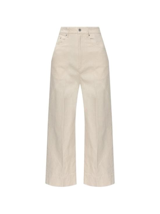 A.P.C. Women Denim Pants COEUGF09248 AAC Bianco