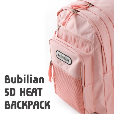[BUBILIAN] 5D HEAT BACKPACK / Pink / 韓国ストリートブランド/韓国と日本のベストセラーバッグ