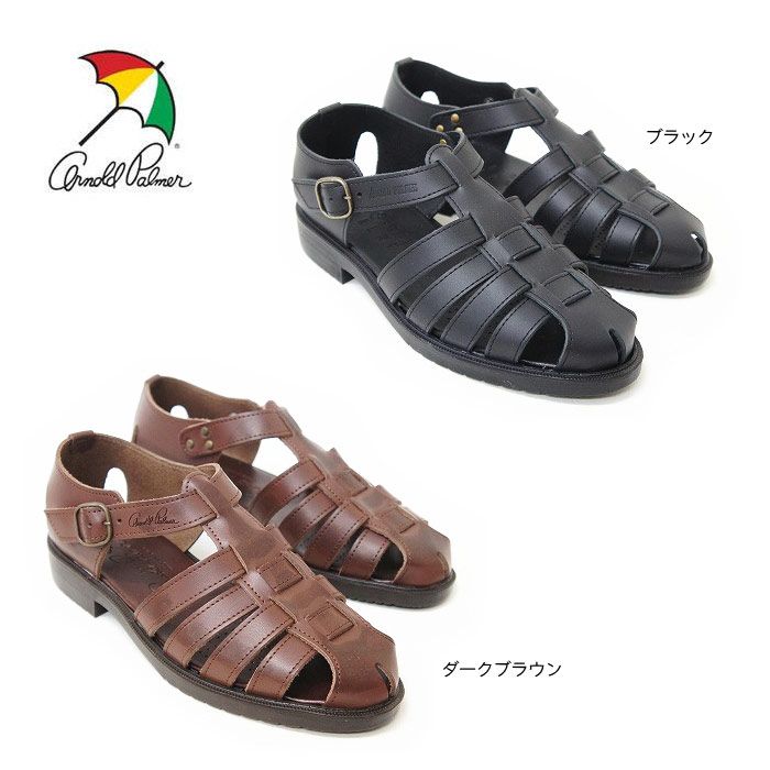 メンズ 本革 サンダル Arnold Palmer アーノルドパーマー/父の日 ギフト 普段使い 実 4,910円