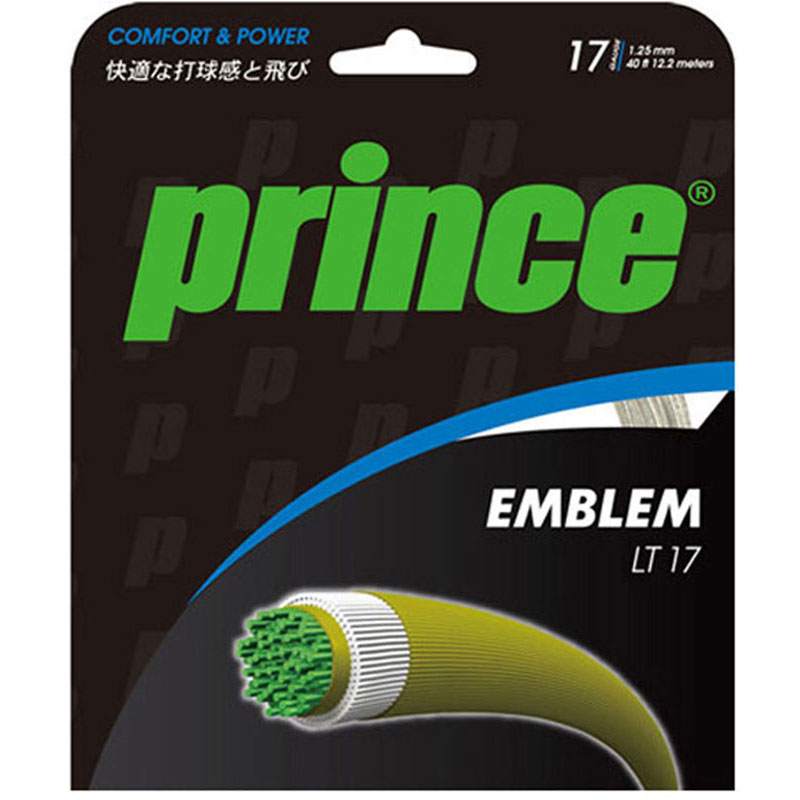【ロット販売：入り数5】 EMBLEM LT17 テニス 硬式ガット (7jj018-046)