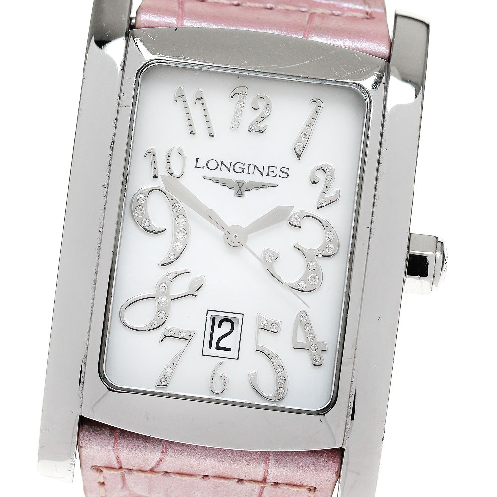 ロンジン LONGINES L5.686.4.87.2 ドルチェビータ インデックスダイヤ クォーツ メンズ _849780【中古】 106,300円