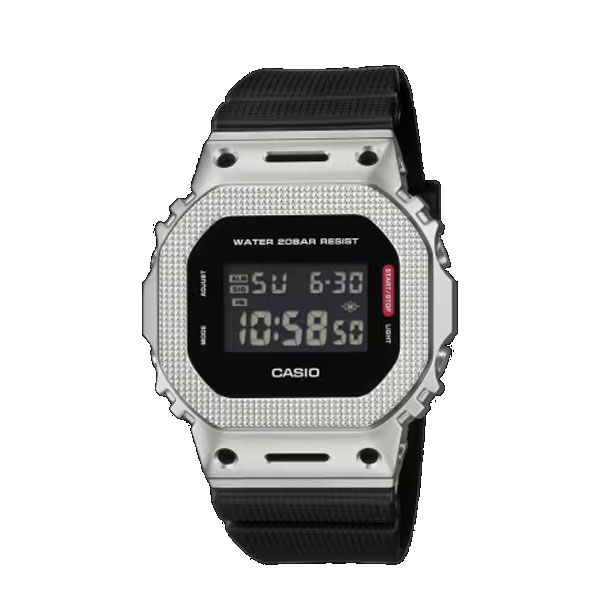 カシオ CASIO 腕時計 G-SHOCK GM-5600M-1JF 時計 衝撃 防水 ライト メタル 長寿命 腕時計 ビジネス カジュアル