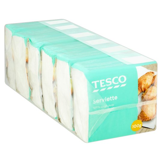 優れた品質 Tesco Serviette 100g x 6 ティッシュペーパー