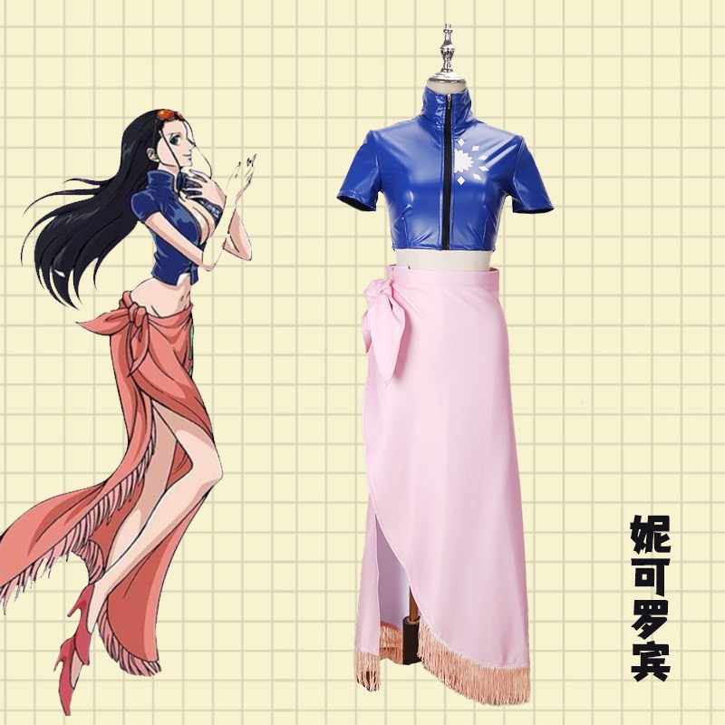 ワンピース1ピースニコロビンコスプレ衣類ニコロビン2年後cos Skirt