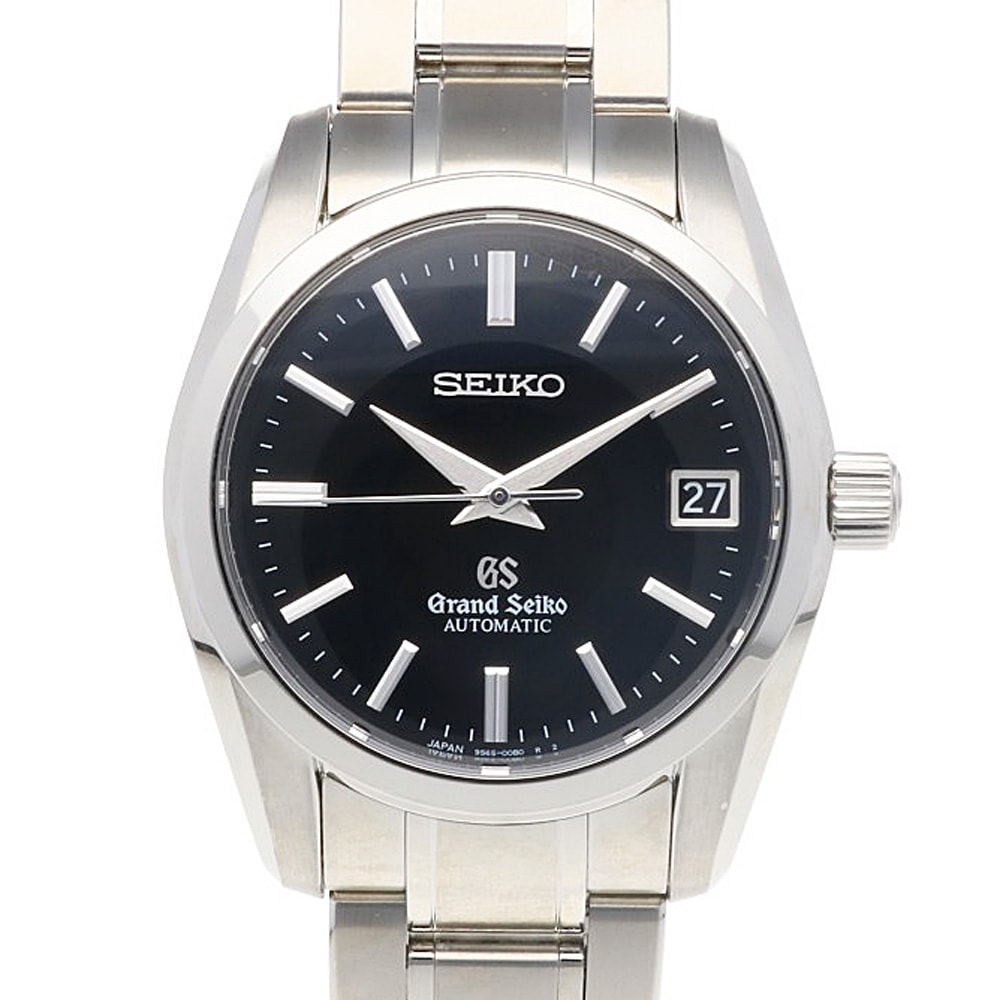 セイコー メカニカル デイト 腕時計 ステンレススチール 9S65-00B0 自動巻き 1年保証 SEIKO 中古