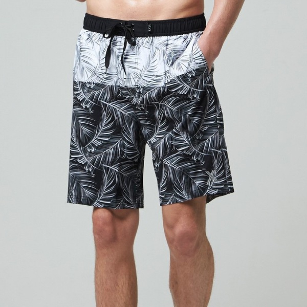 (ベーシックエル) ベーシックエルメンズヤジャ柄ボードショーツビーチショーツ BEM-S922K 5,543円