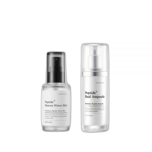 オーガナセルフィープラス うるおいケア2点セット (ペプチドヘブンウォーターミスト 45ML+ ペプチドリアルアンプルドロップ30ML） 14,432円