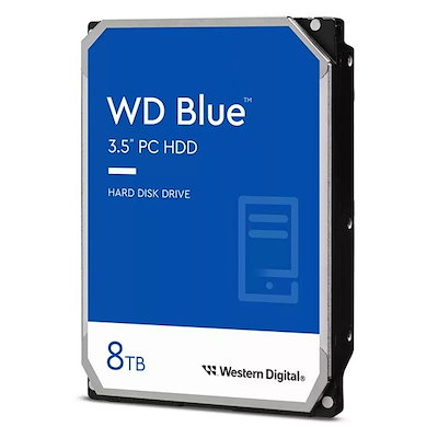 他サイト： WESTERN DIGITAL　内蔵HDD SATA接続 WD Blue ［8TB /3.5インチ］「バルク品」　WD80EAAZの商品画像