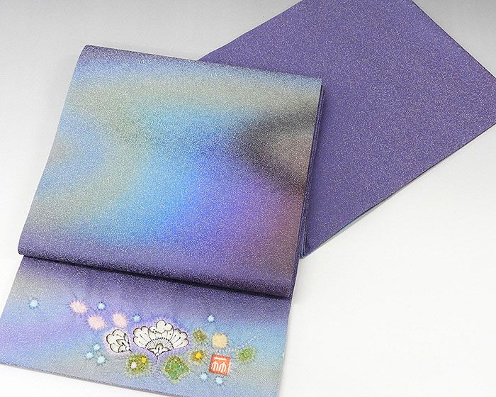 袋帯 未着用美品 正絹 久保田一竹 一竹辻が花 一竹工房 辻が花絞り 袋帯 未使用 新古品