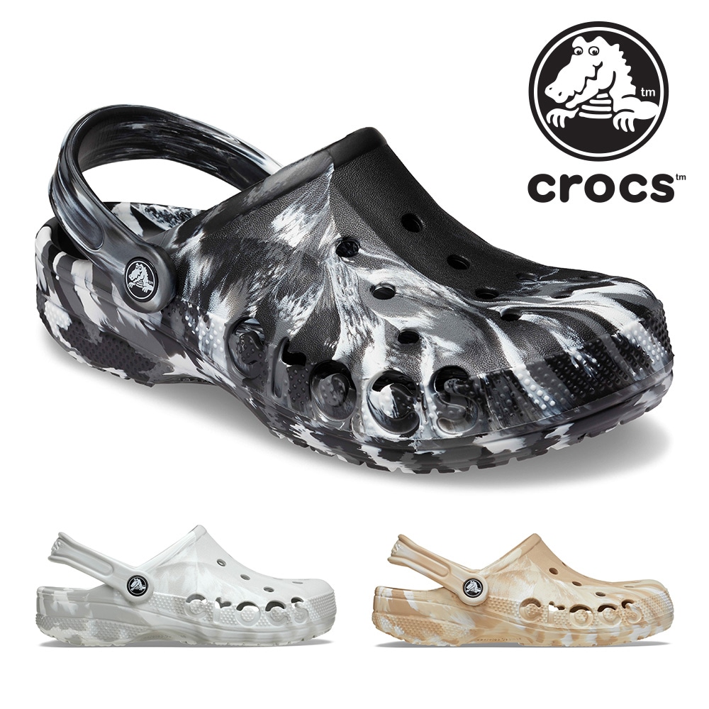 クロックス サンダル メンズ レディース バヤ マーブル クロッグ 206935 crocs