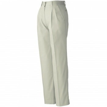 桑和 610 レディースツータックスラックス Lサイズ ベージュ（3） Absolute GEAR