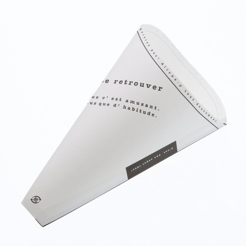 （まとめ買い）シモジマ HEIKO クレープ三角袋 アミューズ 100枚 120x190mm 食品用資材 004738223 [x3セット]