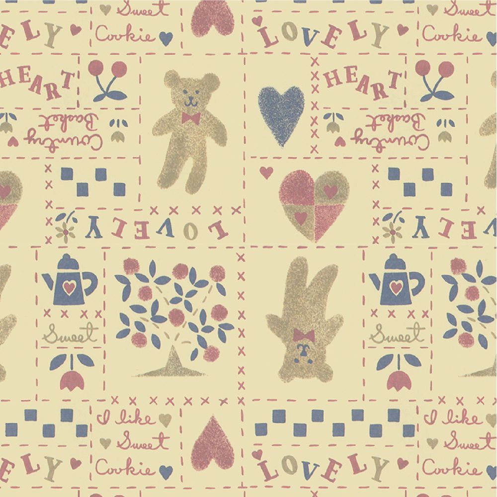 （まとめ買い）ササガワ 包装紙 ベア柄 カントリーベア 半才判 50枚入 49-1310 [x3] 6,359円