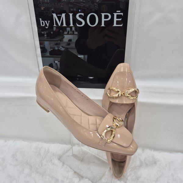 By 女性 ロゴ装飾 パンプス 112HT435SZ006 SKINBEIGE 3 JJ