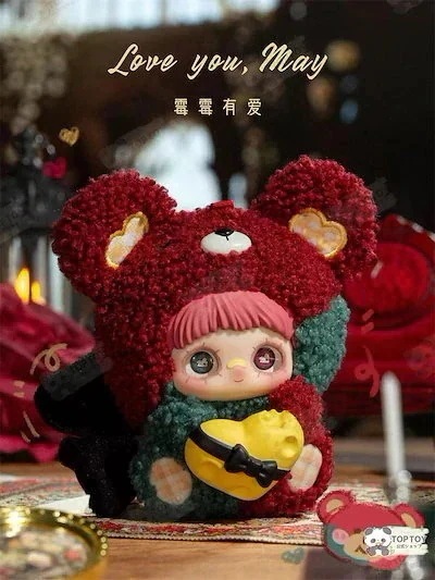 【シークレット 公式正規品】May I Love You メイメイ Maymei 指定可能 ブラインドボックスキーホルダー ストラップ ぬいぐるみ フィギュア ギフト 卓上マスコット隠しデザイン