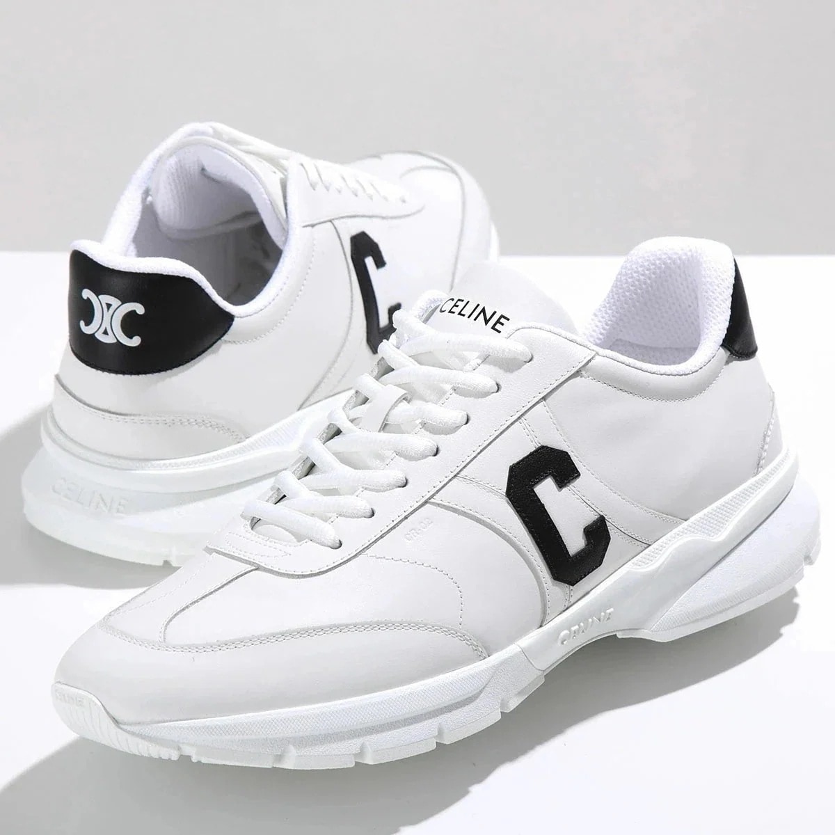 CELINE セリーヌ スニーカー RUNNER CR-02 LOW LACE-UP SNEAKER 30 ランナー 359483338C.01OK メンズ ロ