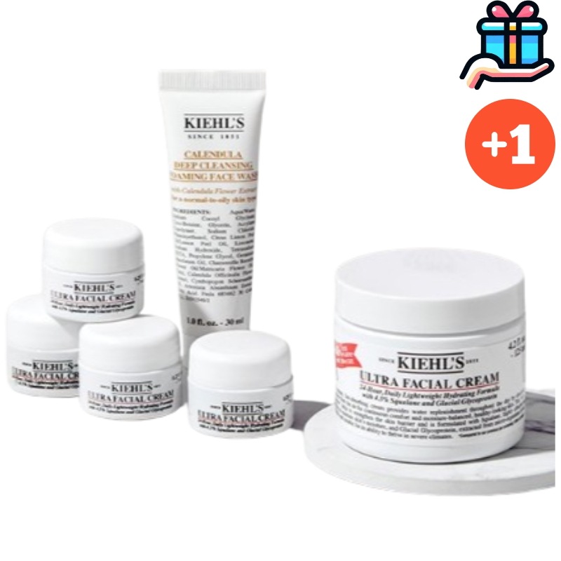 [保湿クリーム 韓国 人気] KIEHL’S ULTRA FACIAL クリーム 企画セット125ml+추가증정품