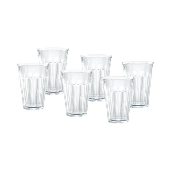 (まとめ) デュラレックス ピカルディー 360ml クリア 1セット(6個) (×2セット)