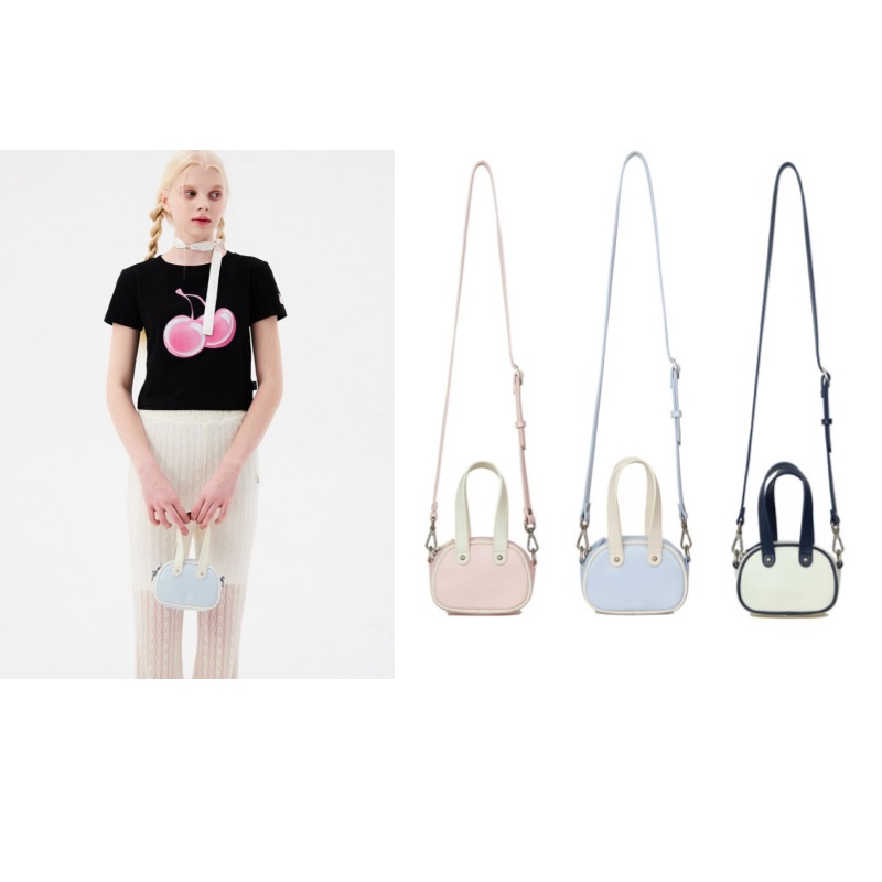 POCKET 2WAY ミニトートバッグ　ミニショルダーバッグ