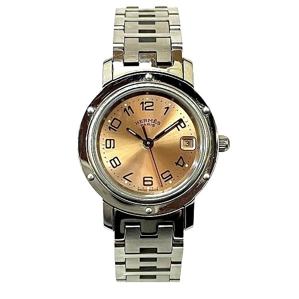 エルメス クリッパー CL4.210 クォーツ 時計 腕時計 レディース 【中古】