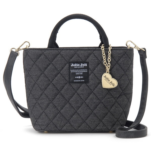 ジョリージョリ キルトデニム2WAYミニトートバッグ JJ-2025142-001 並行輸入品