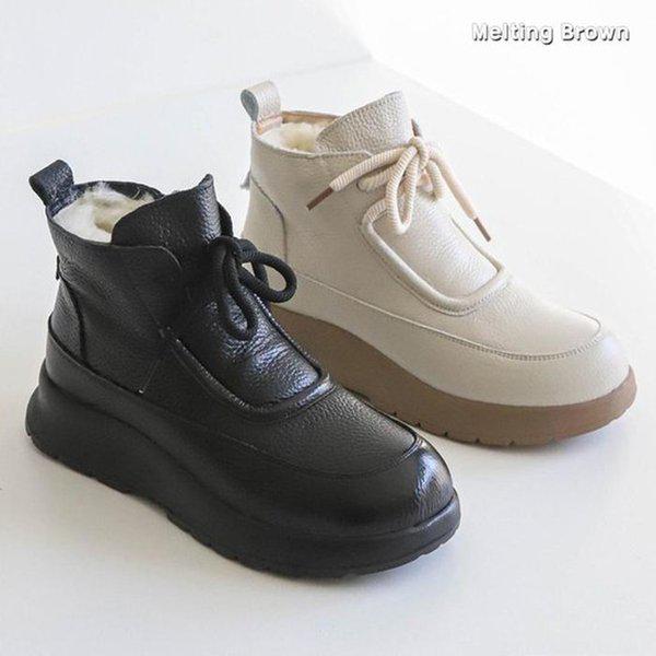 レディース デイリー ウィンター ファー ブーツ フラット S71