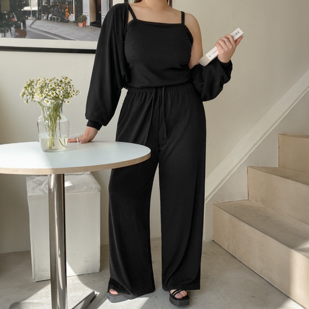 (JSTYLEのイーブレット) イーブレットメリティリブ付きボレロ 3ピース Jスタイル