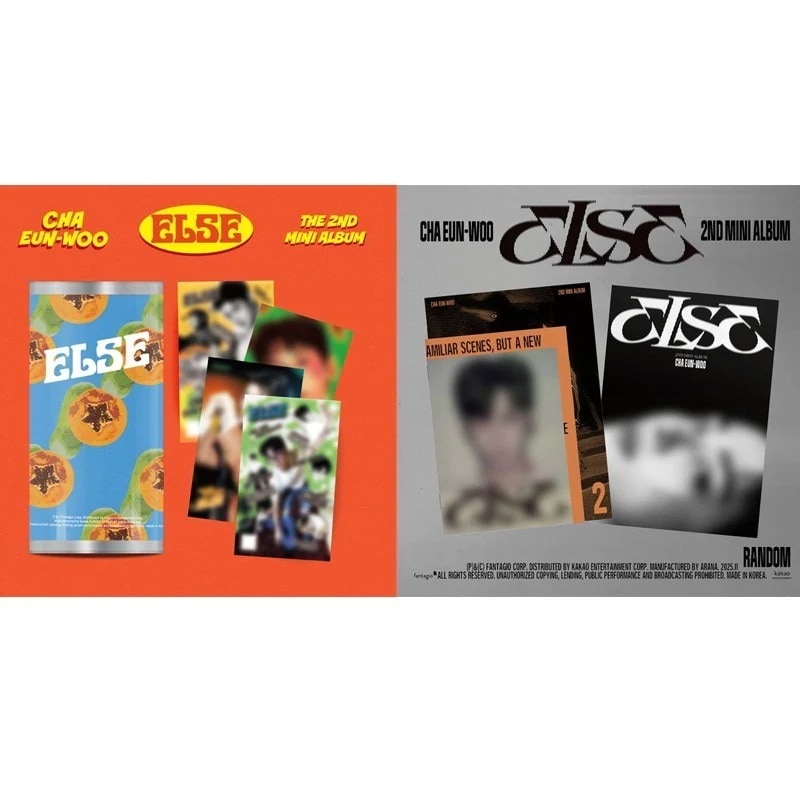 [3種セット] CHA EUN WOO (ASTRO) ミニ2集 [ELSE] (PB 2+kiwee 1) 韓国チャート反映 차은우アルバム