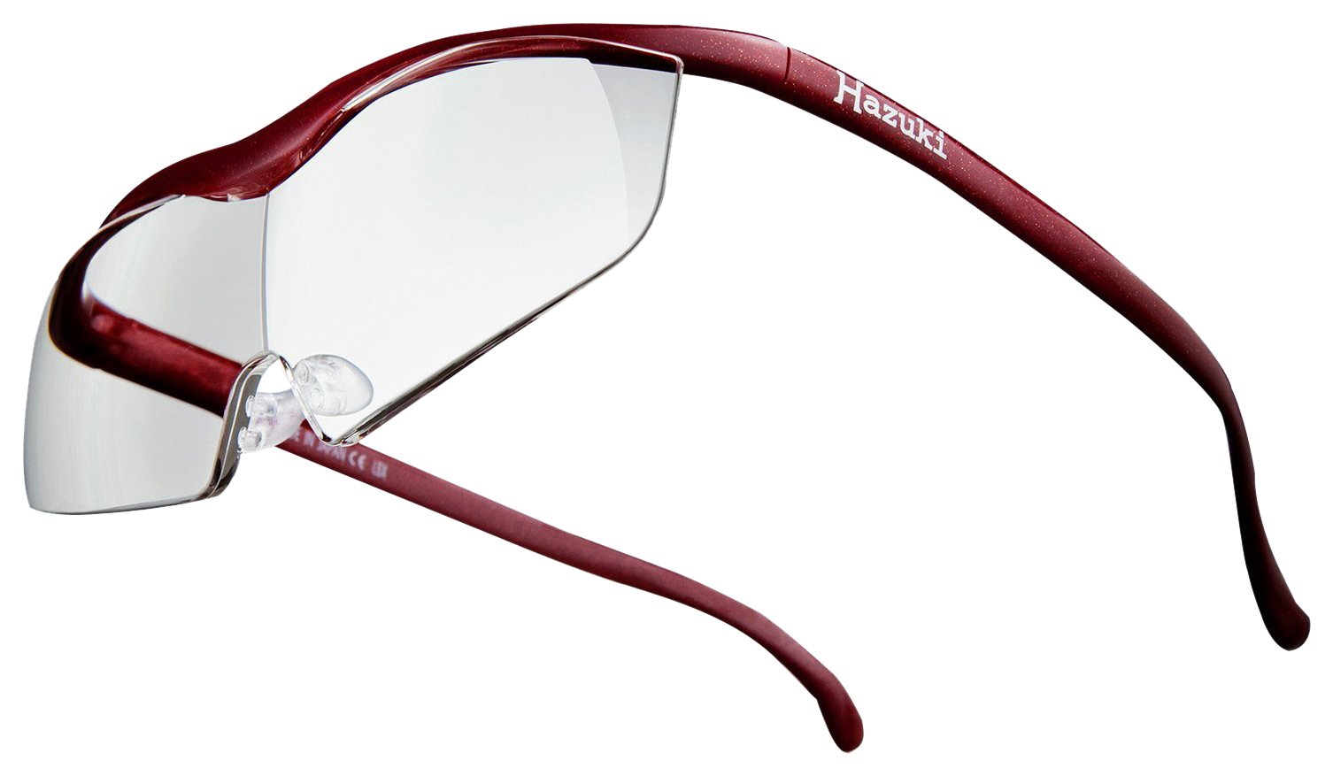 Hazuki ハズキルーペ ラージ 1.85倍 クリアレンズ 赤 8,802円