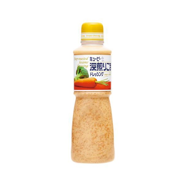 QP 深煎りごまドレッシング 600ml ×12 メーカー直送
