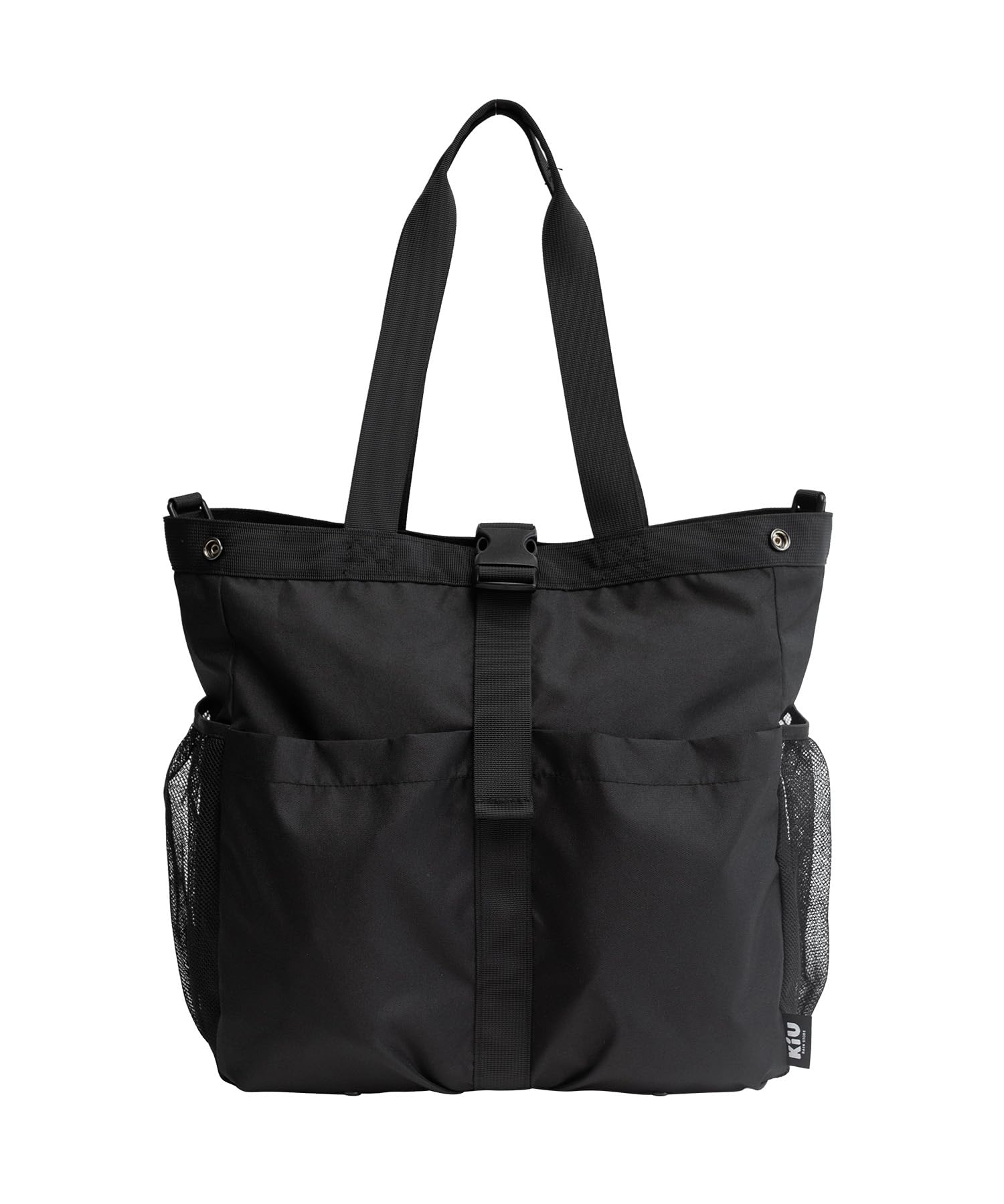 [キウ] マルチパーパス 3WAY トートバッグ MULTI-PURPOSE 3-WAY TOTE BAG 防水 撥水 ユニセックス メンズ レディース 男女兼用 大容量 ポケット 収納 マザーズバッ