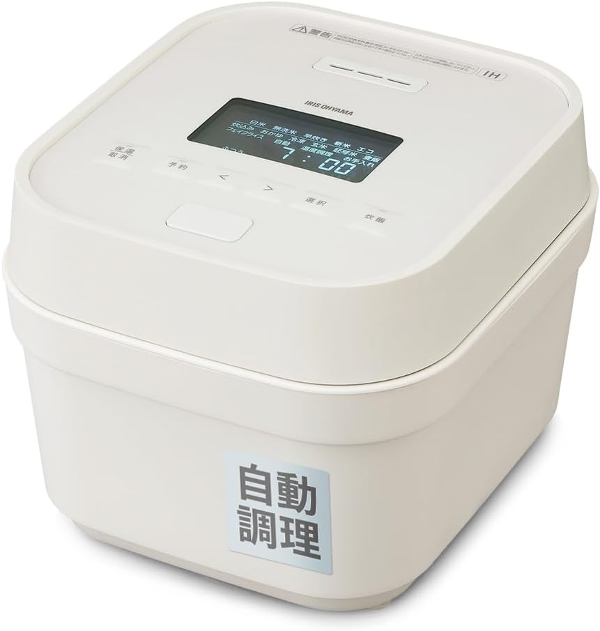 IHジャー炊飯器 5.5合 RC-IGA50-W ホワイト